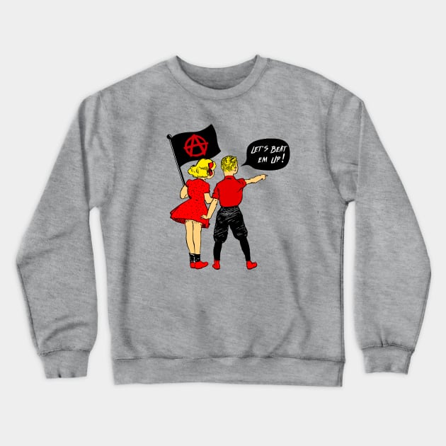 PROTEST Crewneck Sweatshirt by theanomalius_merch